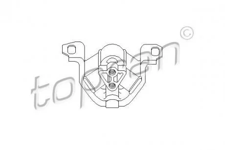 Подушка двигателя TOPRAN / HANS PRIES 201380