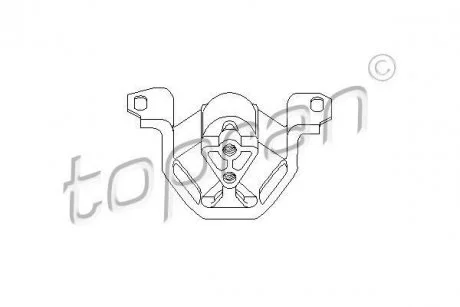 Подушка двигателя TOPRAN / HANS PRIES 201390