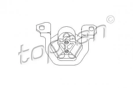 Подушка двигателя TOPRAN / HANS PRIES 201394