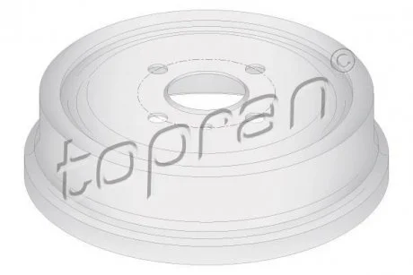 Фото тормозной барабан TOPRAN / HANS PRIES 205238 Тормозной барабан TOPRAN / HANS PRIES 205238