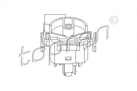 Перемикач запалення TOPRAN / HANS PRIES 205656
