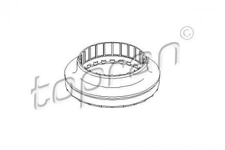 Підшипник кочення, опора стойки амортизатора TOPRAN / HANS PRIES 206450