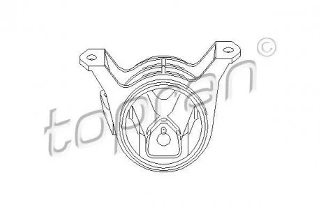 Подушка двигателя TOPRAN / HANS PRIES 207208