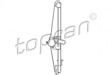 Стеклоподъемник TOPRAN TOPRAN / HANS PRIES 207364