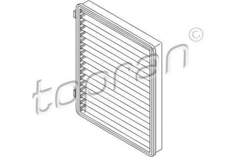 Фильтр воздуха (салона) TOPRAN / HANS PRIES 207481