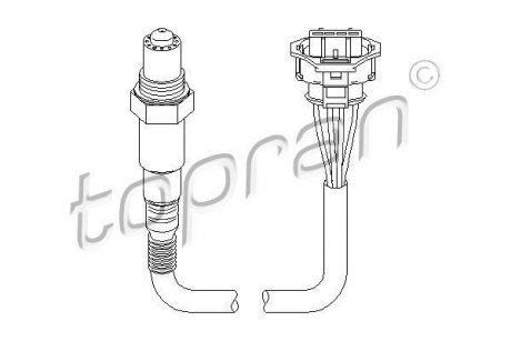 Лямбда-зонд TOPRAN TOPRAN / HANS PRIES 207878