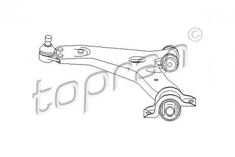 Рычаг независимой подвески колеса TOPRAN TOPRAN / HANS PRIES 301585