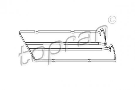 Прокладка клапанной крышки TOPRAN / HANS PRIES 301878