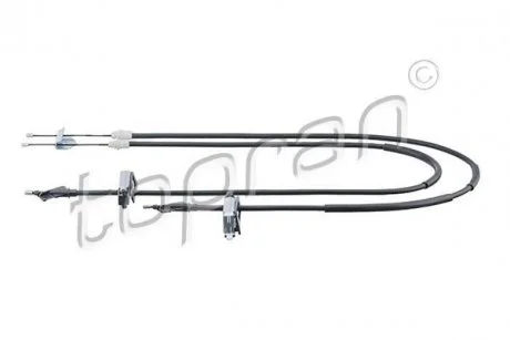 Трос ручного тормоза TOPRAN TOPRAN / HANS PRIES 302067