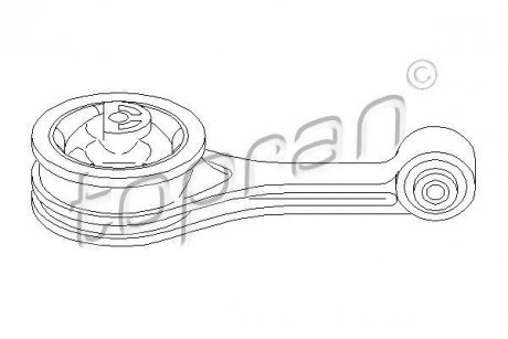 Подушка двигателя TOPRAN / HANS PRIES 302388
