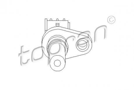 Датчик частоти обертання, керування двигуном TOPRAN / HANS PRIES 302653 (фото 1)