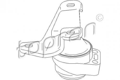 Подушка двигателя TOPRAN / HANS PRIES 304023