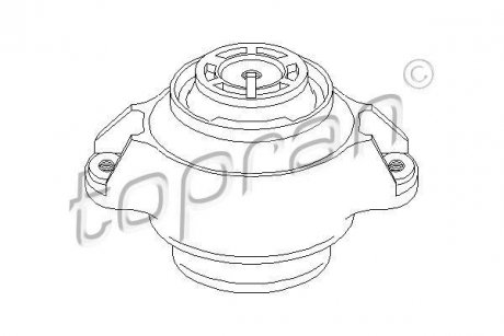 Подушка двигателя TOPRAN / HANS PRIES 400029 (фото 1)