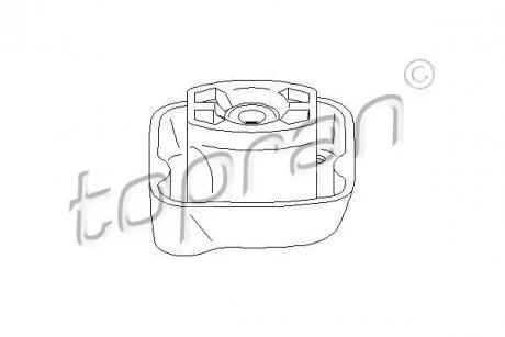 Подушка двигателя TOPRAN TOPRAN / HANS PRIES 400459