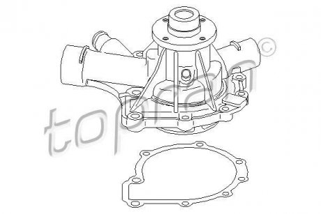 Насос води TOPRAN / HANS PRIES 401176