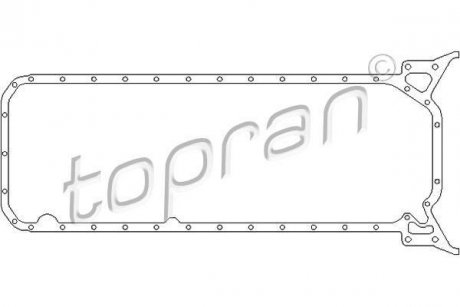 Прокладка масляного поддона TOPRAN TOPRAN / HANS PRIES 401221