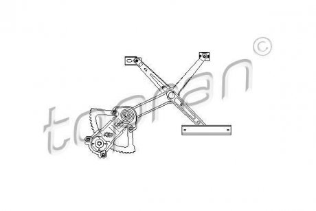 Стеклоподъемник TOPRAN / HANS PRIES 401428