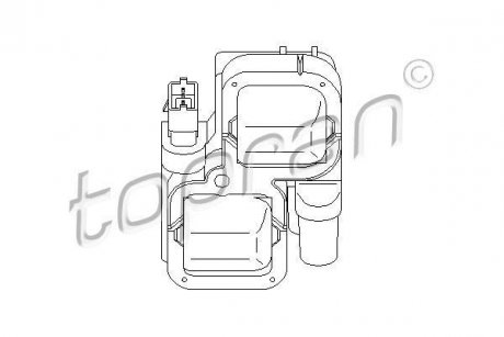 Катушка зажигания TOPRAN / HANS PRIES 401465