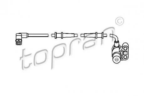 Датчик АБС TOPRAN TOPRAN / HANS PRIES 407757