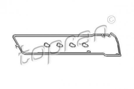Zestaw uszczelek pokrywy zaworуw TOPRAN TOPRAN / HANS PRIES 407782