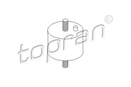 Подушка двигуна TOPRAN TOPRAN / HANS PRIES 500002