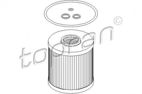 Фильтр масла TOPRAN / HANS PRIES 500728