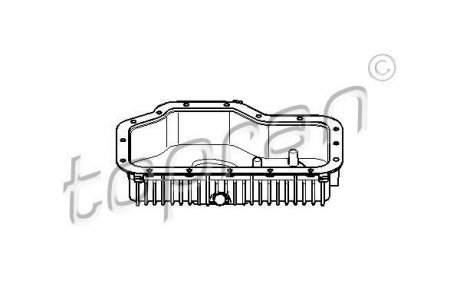 Масляный поддон TOPRAN / HANS PRIES 500880