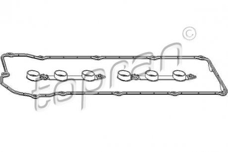 Набор крышки головки цилиндра. TOPRAN / HANS PRIES 500937 (фото 1)