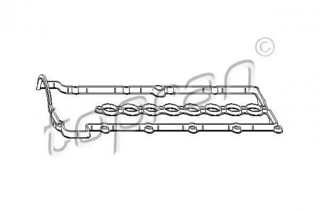 Прокладка клапанной крышки TOPRAN / HANS PRIES 500940 (фото 1)