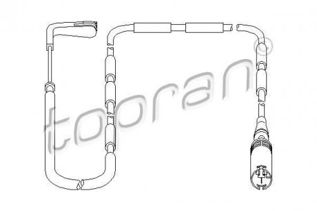 Датчик зносу гальмівних колодок TOPRAN / HANS PRIES 500997