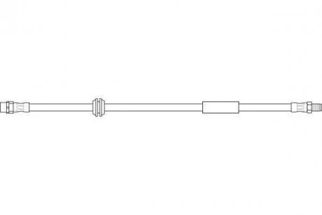 Шланг тормозной TOPRAN / HANS PRIES 501069