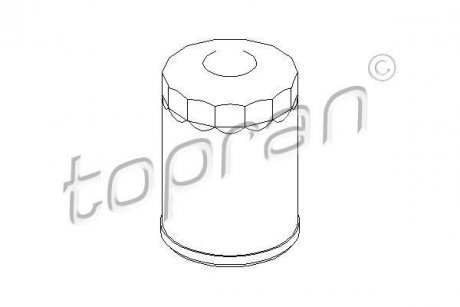 Фильтр масла TOPRAN / HANS PRIES 501072