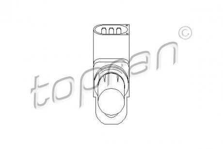 Датчик положения коленвала TOPRAN / HANS PRIES 501446