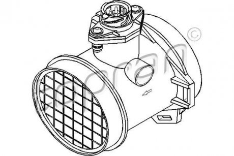 Расходомер воздуха TOPRAN TOPRAN / HANS PRIES 501505