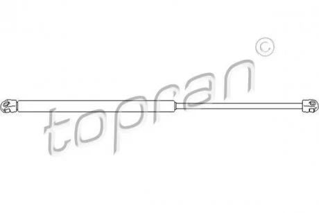Газовая пружина крышки капота TOPRAN / HANS PRIES 501806