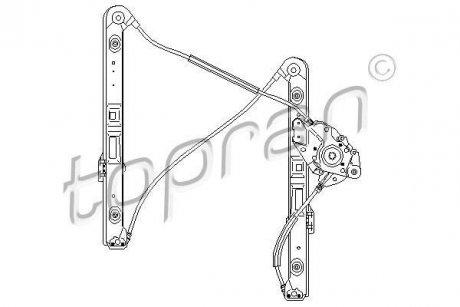 Стеклоподъемник TOPRAN TOPRAN / HANS PRIES 501824