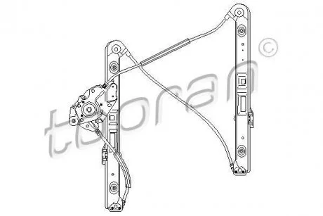 Склопідйомник TOPRAN / HANS PRIES 501825