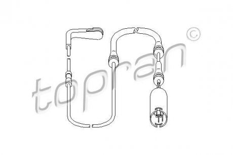 CZUJNIK KLOCK╙W HAM HP 755 PRZ╙D BMW 7 E65 3.0D-6.0 01- TOPRAN TOPRAN / HANS PRIES 501837