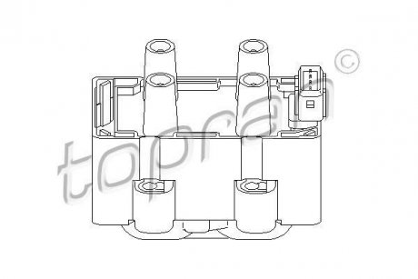 Катушка зажигания TOPRAN / HANS PRIES 700221