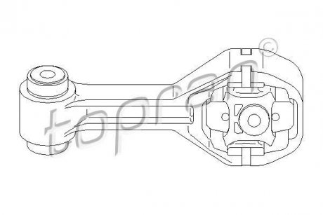 Подушка двигателя TOPRAN / HANS PRIES 700523