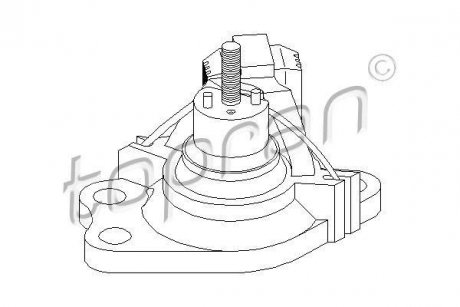 Подушка двигателя TOPRAN / HANS PRIES 700529