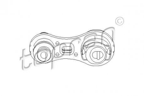 Подушка двигателя TOPRAN / HANS PRIES 700535