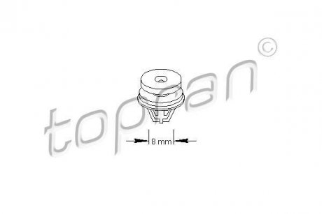 Пружинный зажим TOPRAN TOPRAN / HANS PRIES 700586