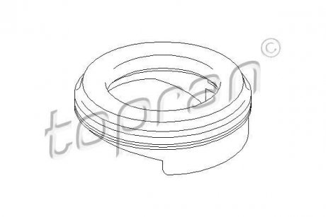 Подшипник качения, опора стойки амортизатора TOPRAN / HANS PRIES 700602