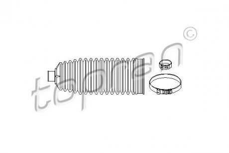 Пыльник рулевого управления TOPRAN / HANS PRIES 700741