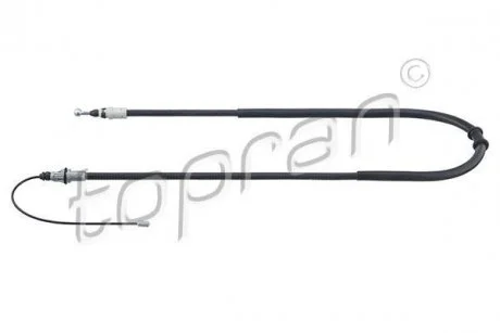 Трос ручного тормоза TOPRAN / HANS PRIES 701493