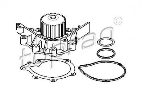 Насос води TOPRAN / HANS PRIES 720168