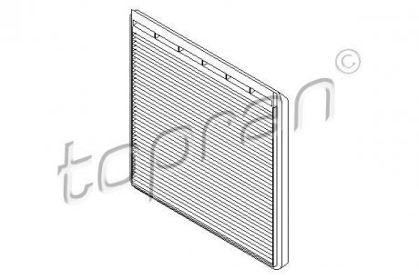 Фильтр воздуха (салона) TOPRAN / HANS PRIES 720335