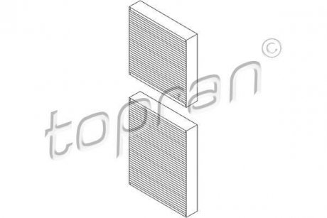 Фильтр воздуха (салона) TOPRAN / HANS PRIES 720336