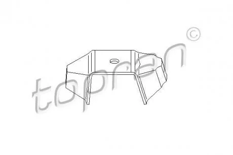 Подушка двигателя TOPRAN / HANS PRIES 720361